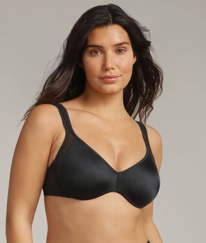 Soutien-gorge minimiseur noir Expert in Silhouette