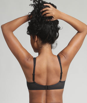 Soutien-gorge minimiseur noir Expert in Silhouette