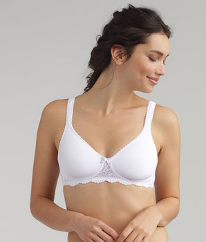 Soutien-gorge spacer blanc Flower Elegance