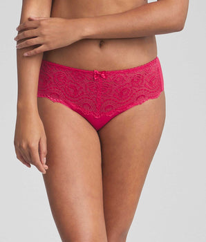 Culotte en dentelle rose framboise Flower Elegance