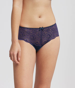 Culotte en dentelle bleuet Flower Elegance