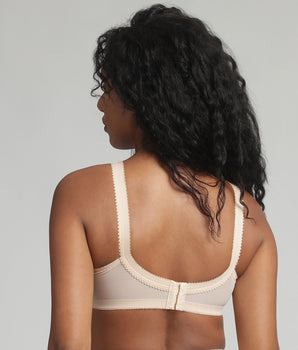 Soutien-gorge sans armatures beige Cœur Croisé 556