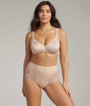 Culotte taille haute beige Expert in Silhouette