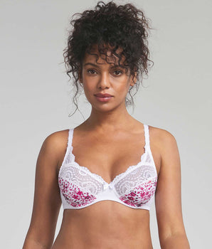 Soutien-gorge emboîtant imprimé fleuri Flower Elegance Micro