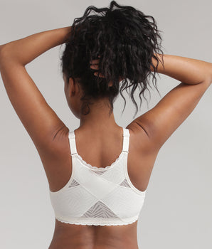 Soutien-gorge ouverture devant ivoire Ideal Posture