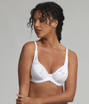 Soutien-gorge corbeille blanc Essential Elegance