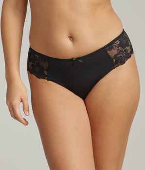 Slip femme noir Essential Elegance