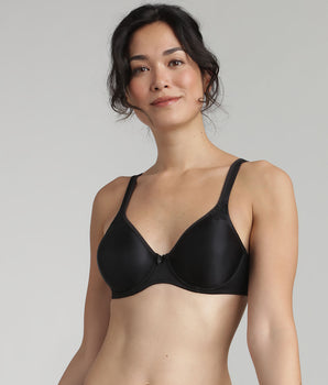 Soutien-gorge emboîtant noir Essential Support