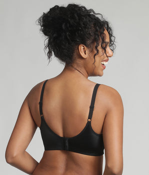 Soutien-gorge sans armatures noir Essential Support