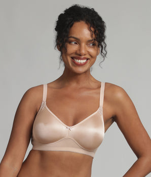 Soutien-gorge sans armatures beige Essential Support