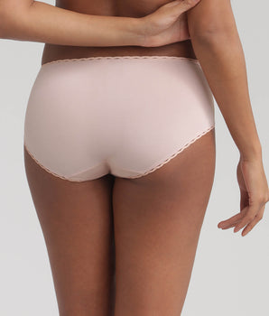 Culotte beige Cœur Croisé Féminin Recyclé