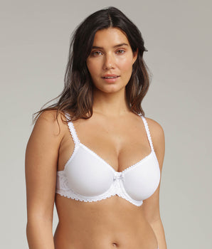 Soutien-gorge spacer blanc Flower Elegance Recyclé