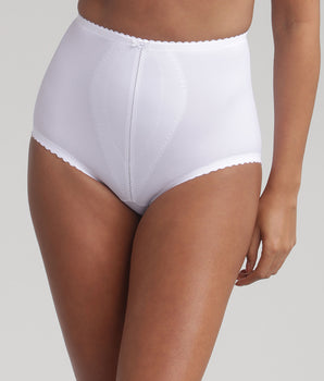 Culotte gainante serre-taille blanche Incroyable C'est une Gaine