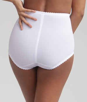 Culotte gainante serre-taille blanche Incroyable C'est une Gaine