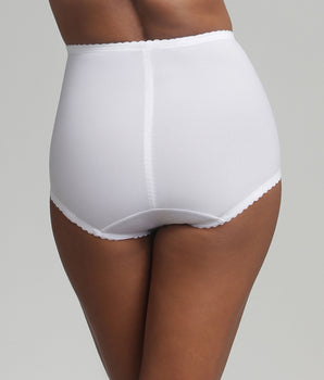 Culotte gainante serre-taille blanche Incroyable C'est une Gaine