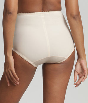 Culotte gainante serre-taille beige Incroyable C'est une Gaine