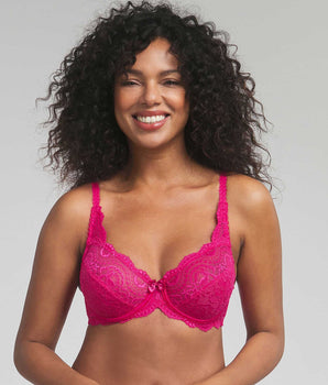 Soutien-gorge emboîtant rose Flower Elegance