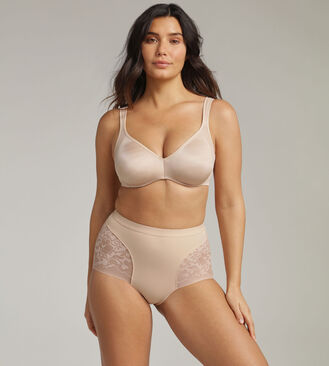 Culotte taille haute beige Expert in Silhouette, , PLAYTEX
