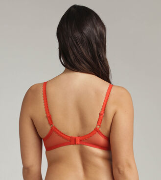 Soutien-gorge avec armatures corail Flower Elegance Recyclé, , PLAYTEX