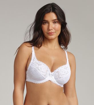 Soutien-gorge avec armatures blanc Flower Elegance Recyclé, , PLAYTEX